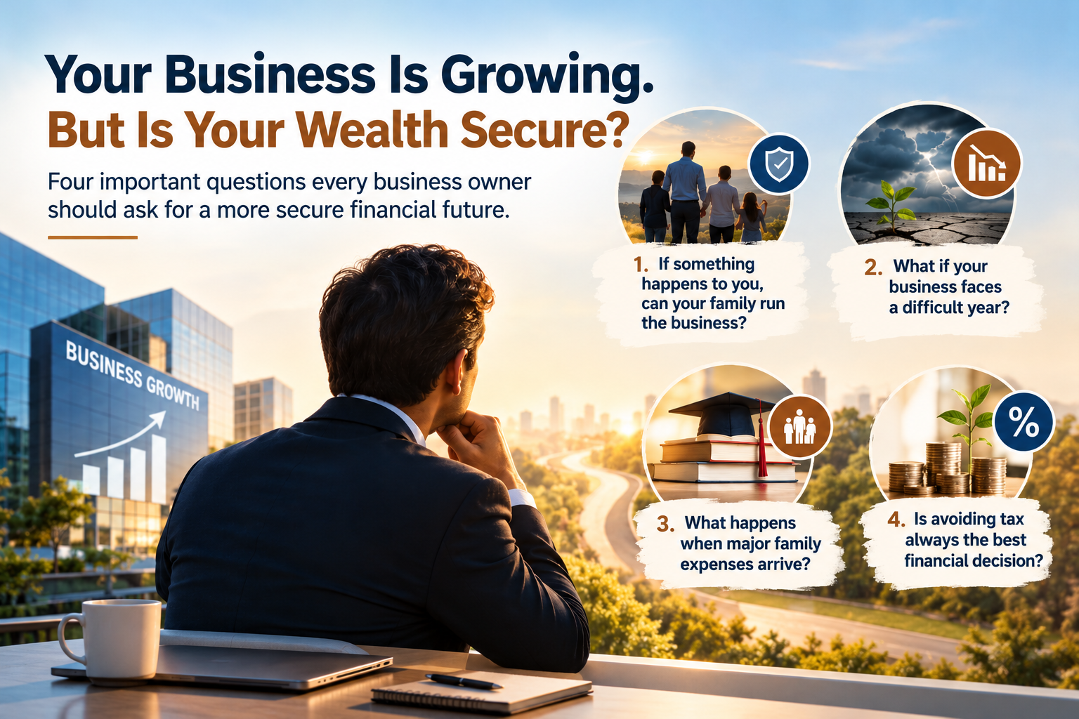 Your Business Is Growing. But Is Your Wealth Secure?